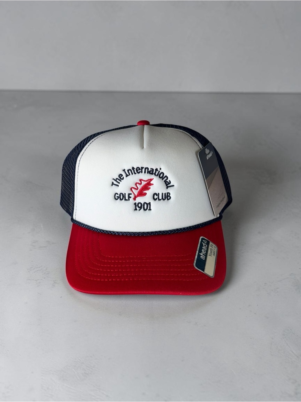 The International Golf Club 1901 Red & White Trucker Hat